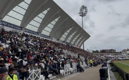 Stands of Trent Bridge for England vs Zimbabwe