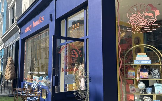 Image of the outside of Saucy Books