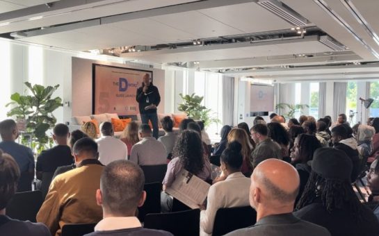 A picture from the crowd at the D Word 5 conference.