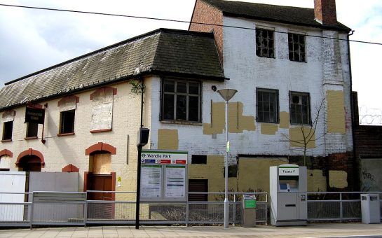An abandoned house in Croydon.