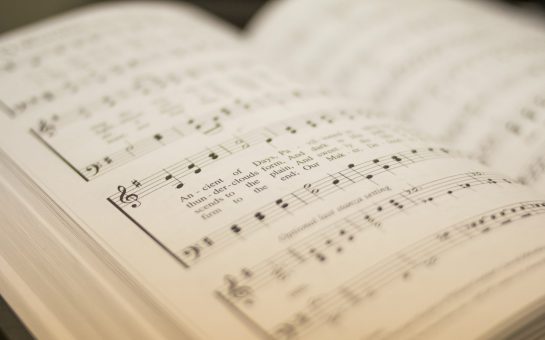 Sheet of music
