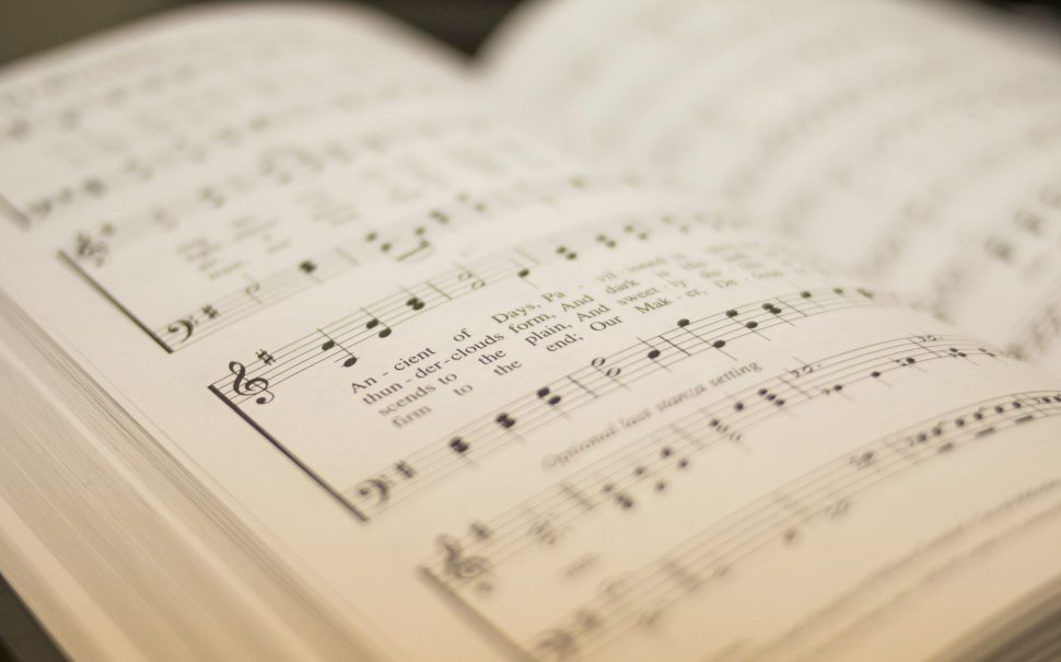 Sheet of music