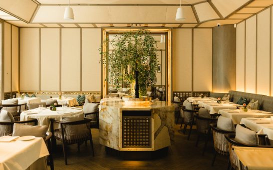 Paper Moon's interior restaurant