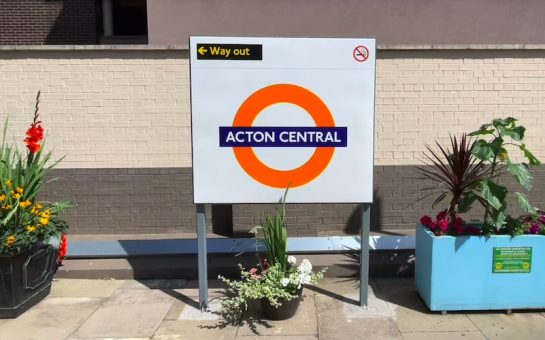 A shot of Acton Central station