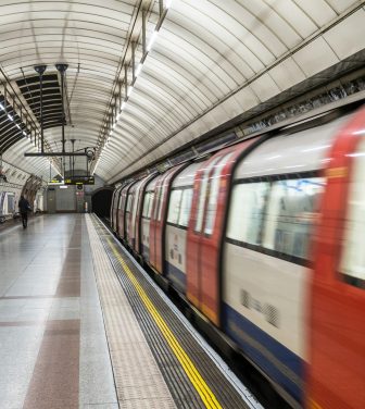 A tube train