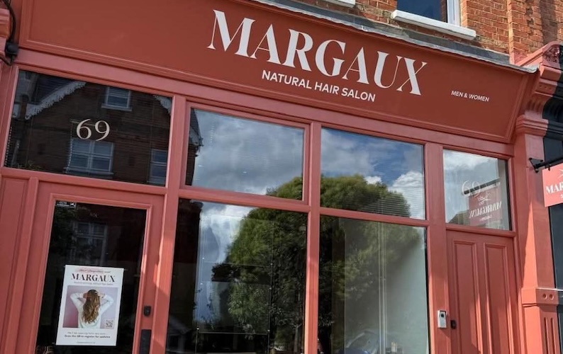 The new salon in West Hampstead, located on West End Lane