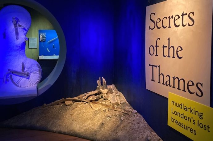 'The Secrets of Thames" exhibition is open until March 2026 at the London Museum Docklands