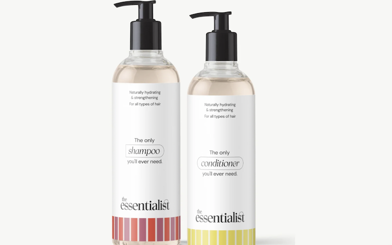 The Essentialist shampoo, created by Margaux Cras and her team