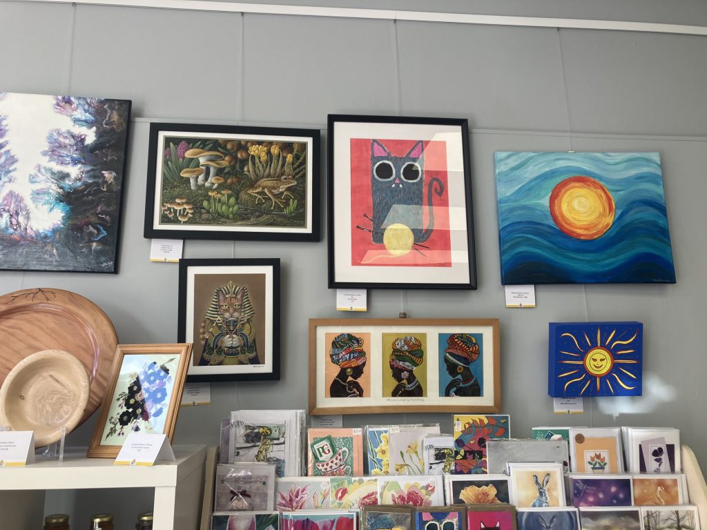 Arts and crafts on display at The People Hive