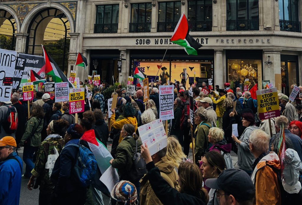 Stand Up To Racism Protest, September 2025