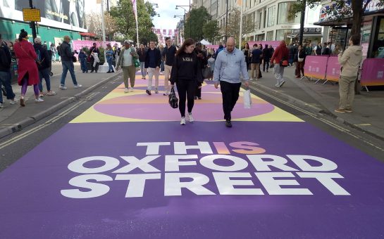 Oxford Street pedestrianised for the This is Oxford Street event.
