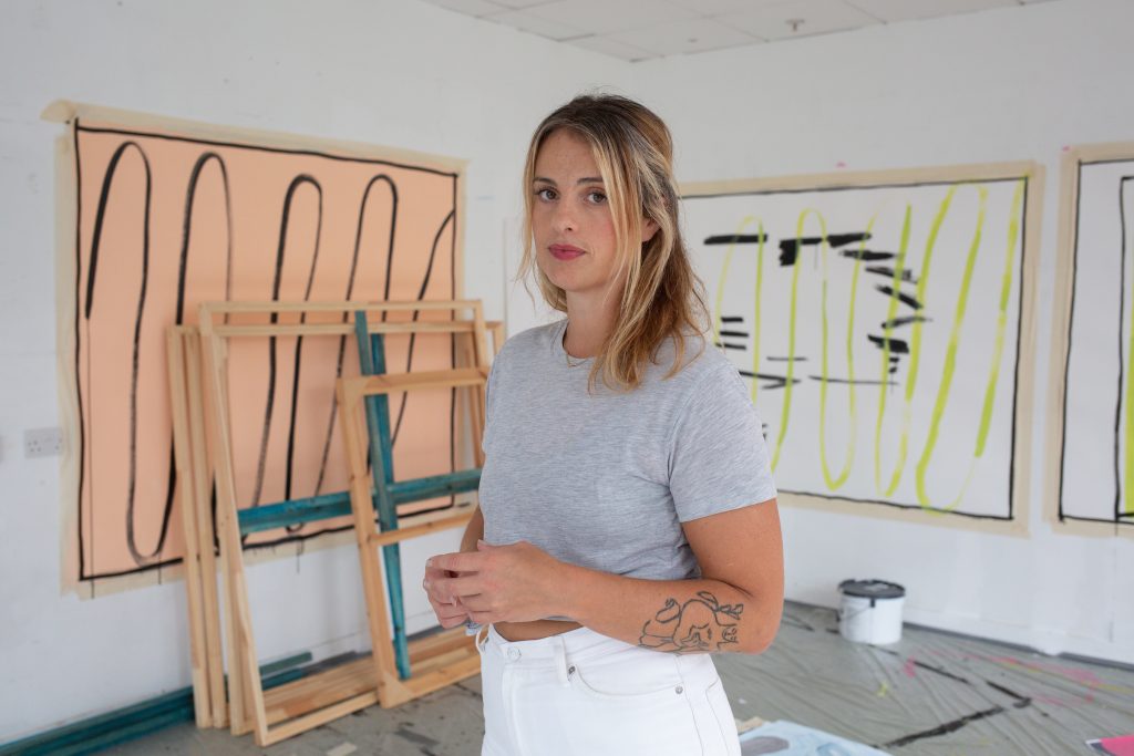 Beth Shapeero, programme artist of the fair making art collecting accessible