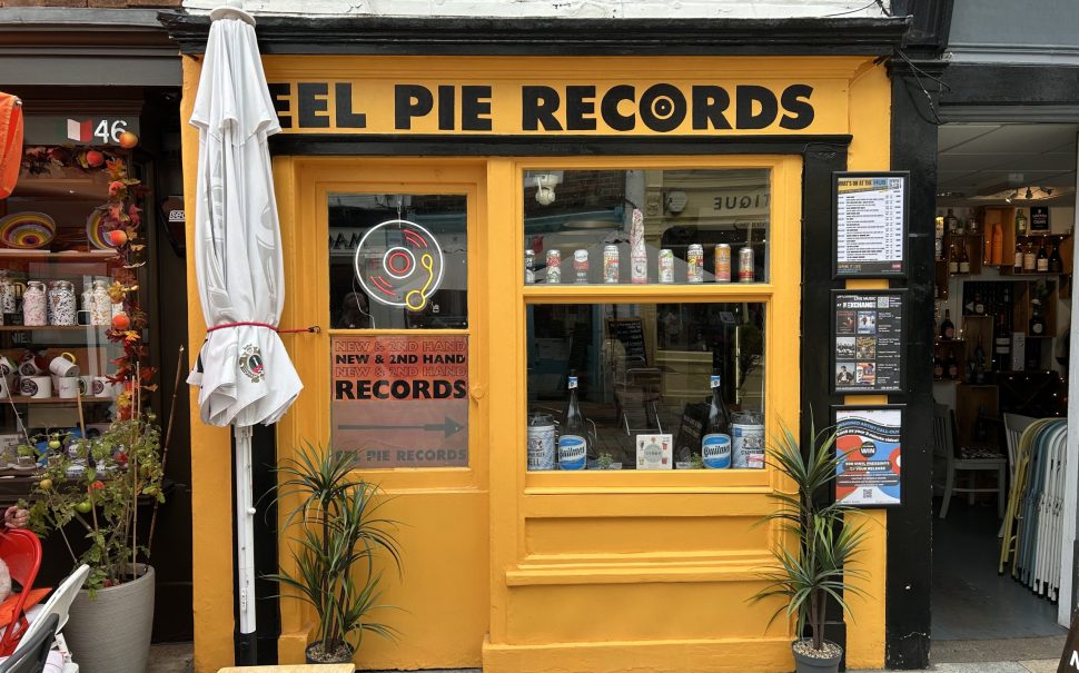 Eel Pie Records vinyl shop's vibrant front