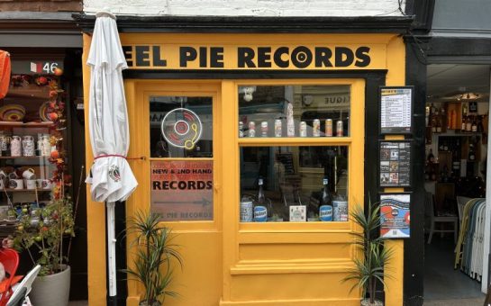 Eel Pie Records vinyl shop's vibrant front