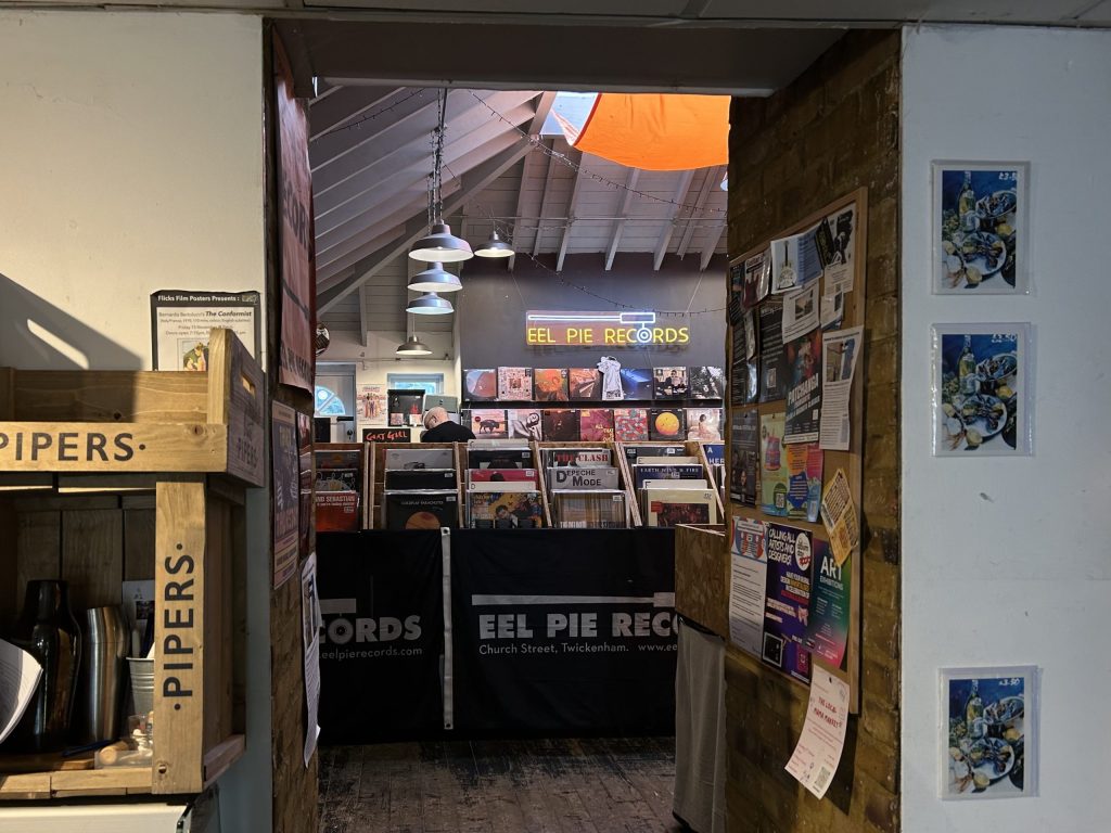 Eel Pie Records entrance (Credit: Anna Caldwell)