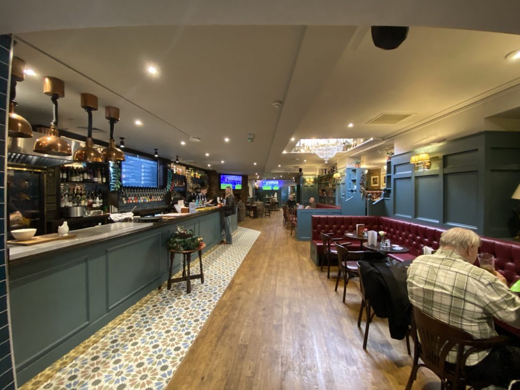 Record breaking number of beer taps behind the bar