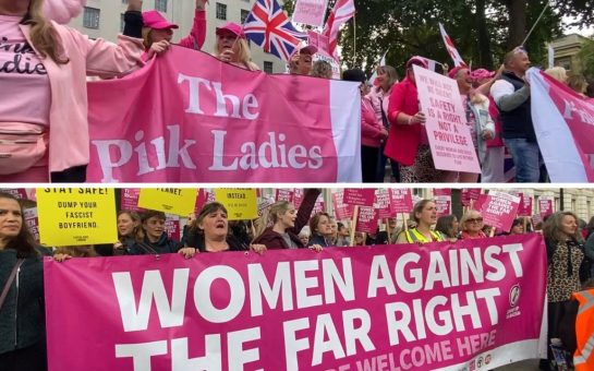 Images from the protest