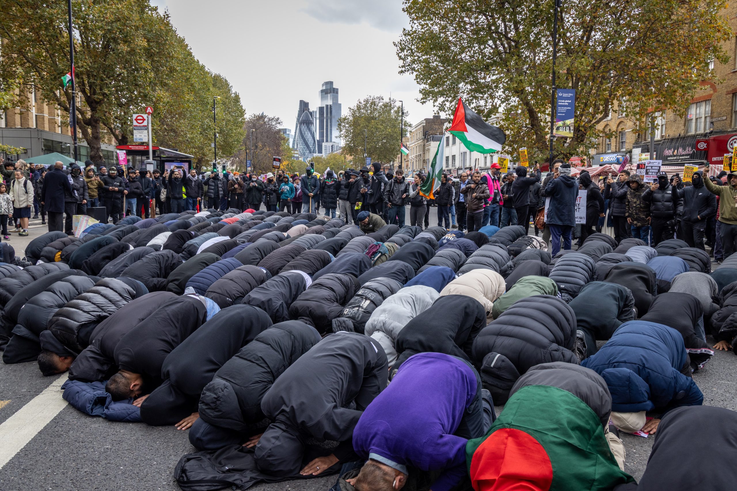 Whitechapel community marches against far-right UKIP rally | South West ...