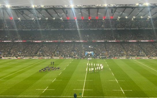 England's response to All Blacks' haka