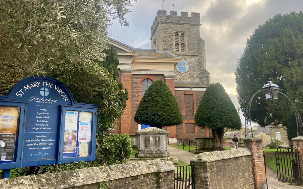 St Mary's church in Twickenham