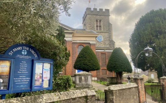 St Mary's church in Twickenham