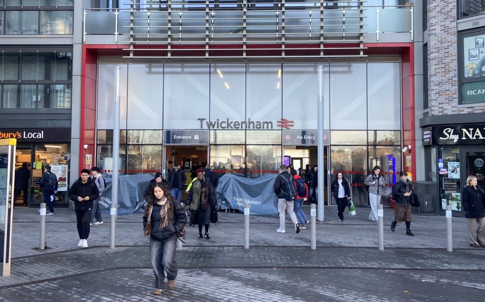 Front of Twickenham station