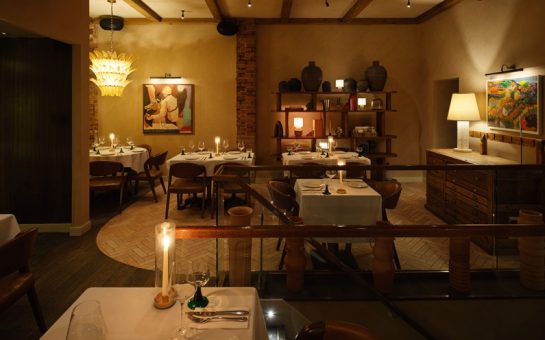 The interior of Bottega 35