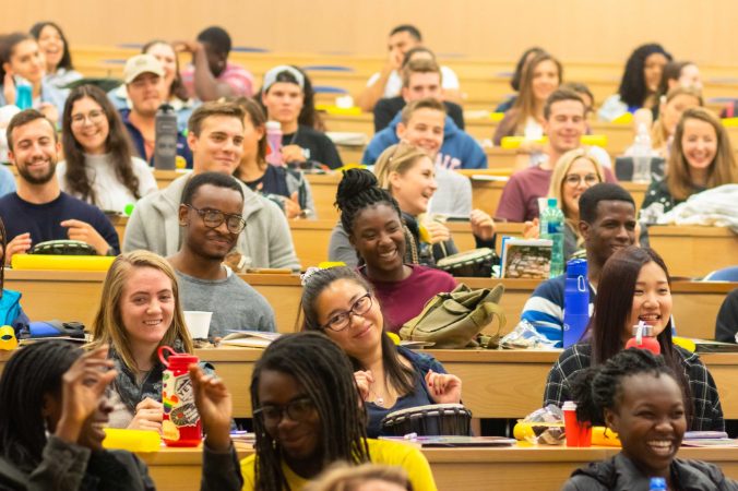 Students in a lecture Photo Credit: Creative Commons. Copyright holder: Lerato Mokhethi