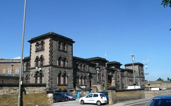 Outside view of Wandsworth Prison