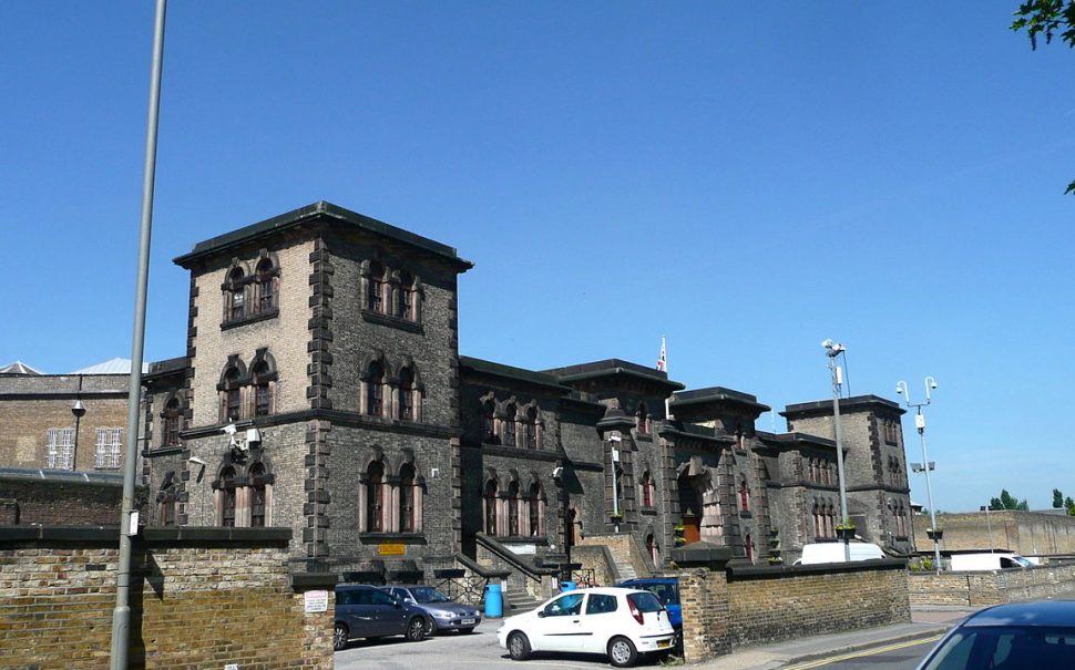 Outside view of Wandsworth Prison