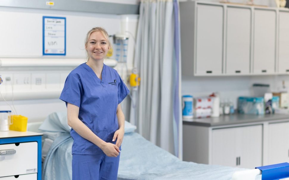 Louise also works as a Student Ambassador. Credit: Leeds Medical School 