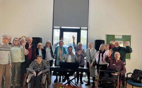 Photo of choir at Elleray Centre