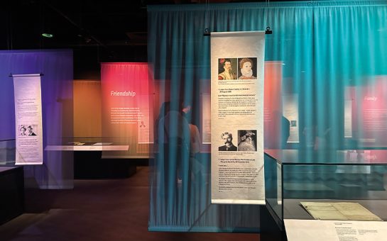 The Love Letters exhibition at the National Archives.