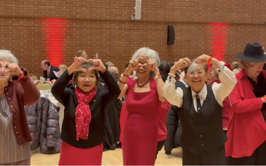 Valentines Day, Age UK, red, Elderly