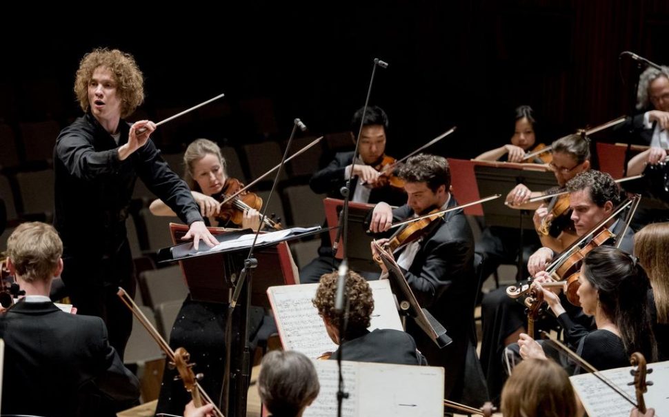 The Philharmonia Orchestra, conducted by Santtu-Matias Rouvali.