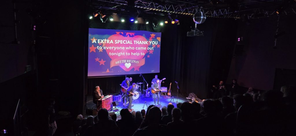 Picture of band performing.