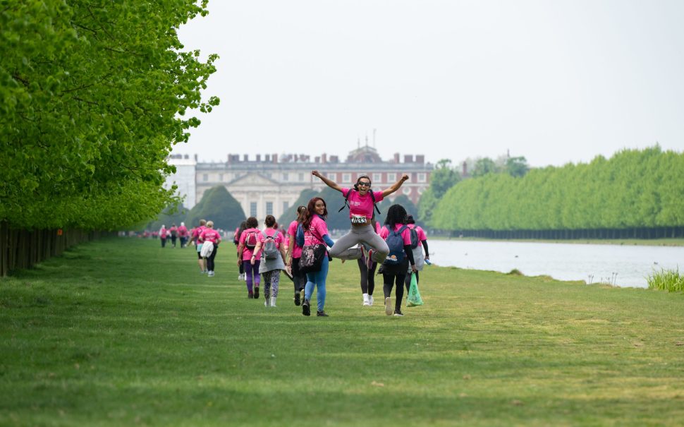 Walkers for Breast Cancer at Hampton Court Palace
