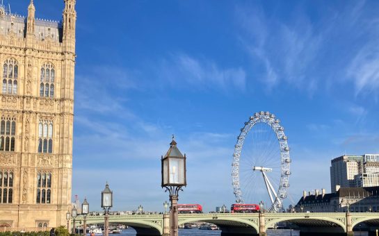 Houses of Parliament and Wesminster Bridge