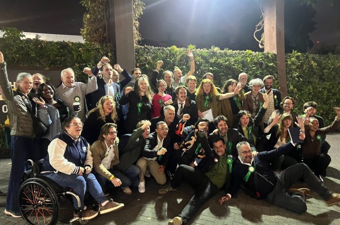 Lambeth Greens celebrate