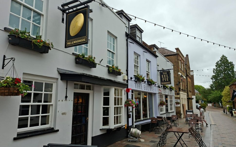 The exterior of the Eel Pie pub in Twickenham