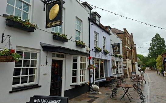 The exterior of the Eel Pie pub in Twickenham