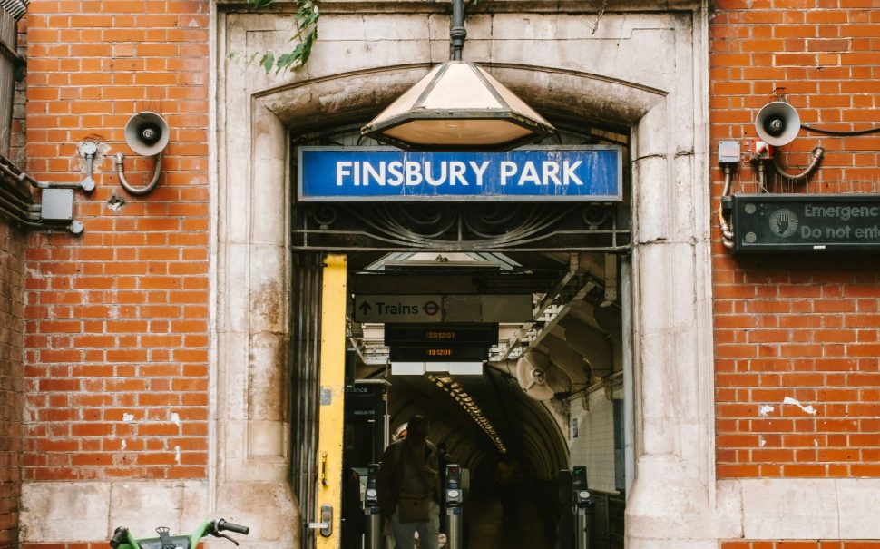 Entrance to Finsbury Park Underground station (Credit: Free to use from Unsplash)