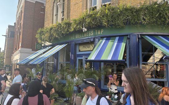 The Wellness Tap in Clerkenwell Green Photography Credit: Esther Bamigboye