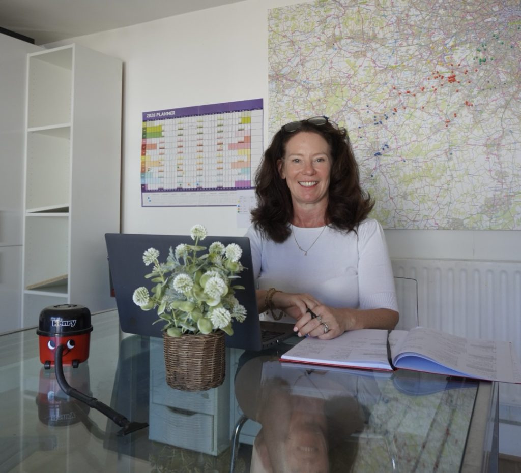 Abi Mulley in her office | Image Credit: Molly Finlay