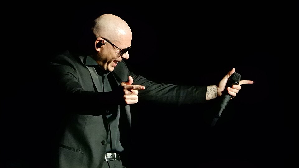 Man singing