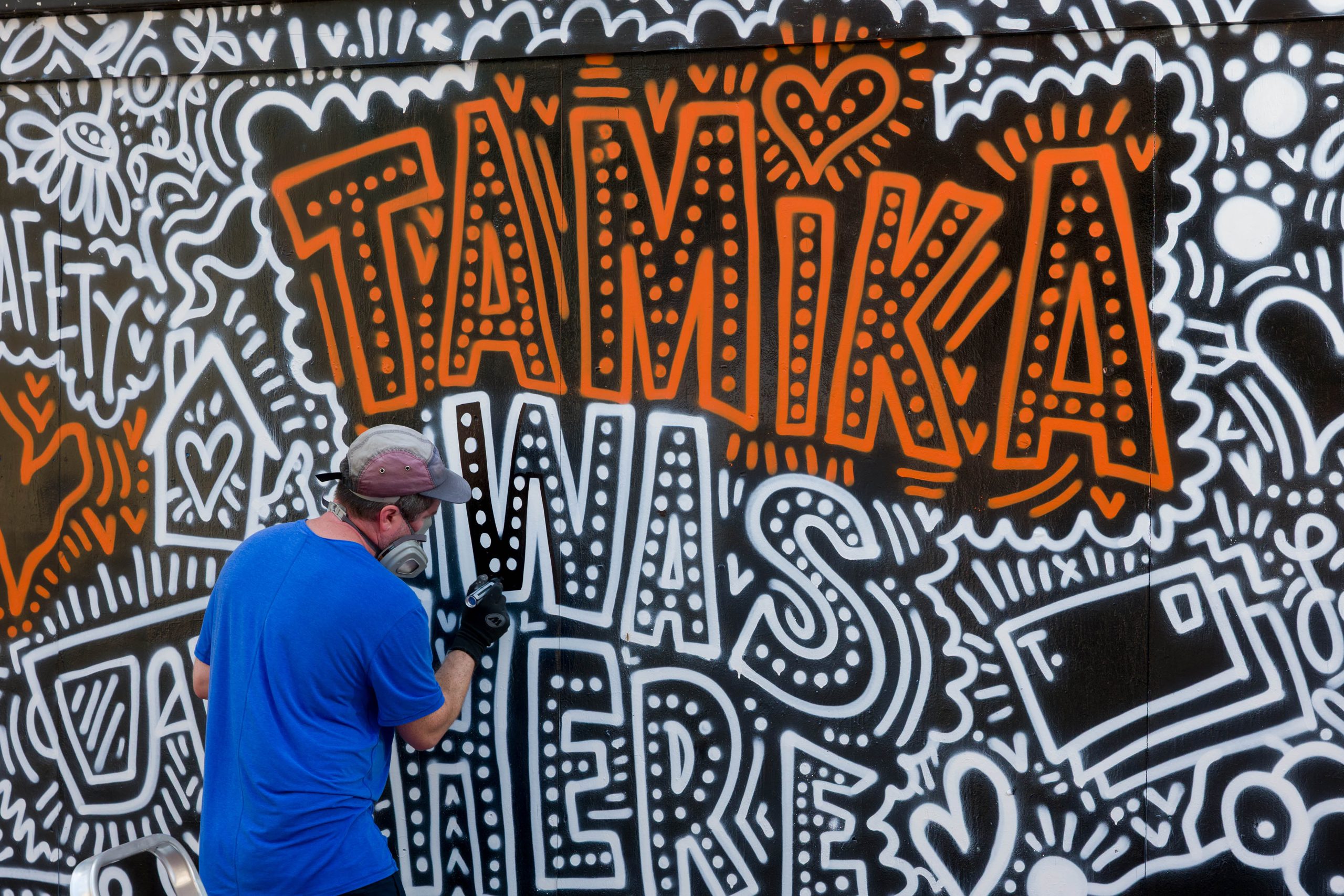 New street art campaign transforms graffiti into stories of hope after homelessness