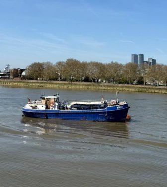 A boat on the Thames
