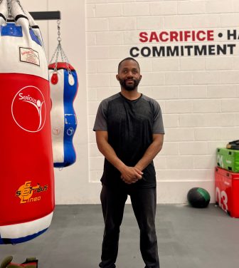 Andre Odom at Afewee Boxing Club