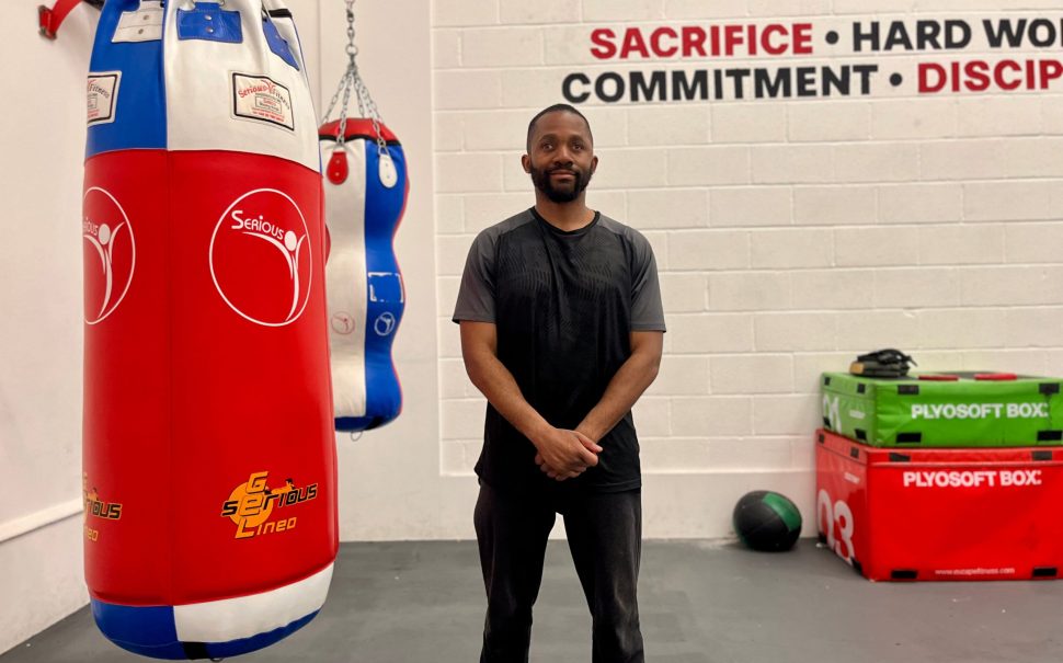 Andre Odom at Afewee Boxing Club