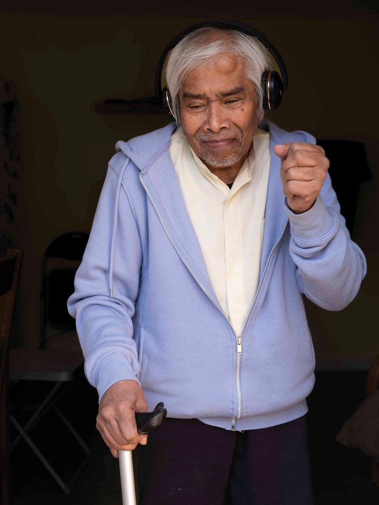 Hamzah Aziz from Clapham says listening to m4dRADIO improves his health and wellbeing.